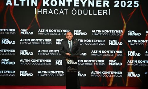 Genç MÜSİAD Altın Konteyner İhracat Ödülleri Töreni Gerçekleştirildi