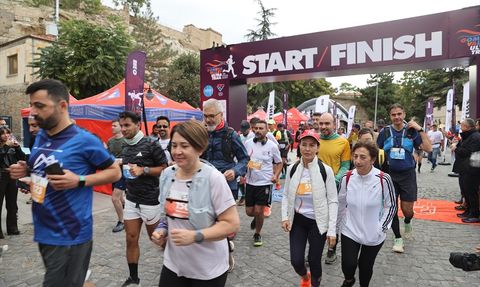 Gomeda Ultra Valley Trail Koşusu Nevşehir'de Start Aldı