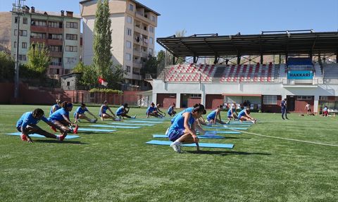 Hakkarigücü Kadın Futbol Takımı Yeni Sezona İddialı Hazırlanıyor