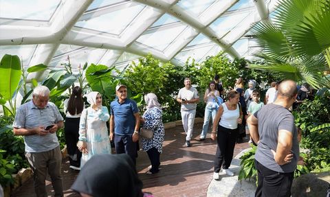 Konya Tropikal Kelebek Bahçesi Yaz Döneminde 272 Bin Ziyaretçiyi Ağırladı