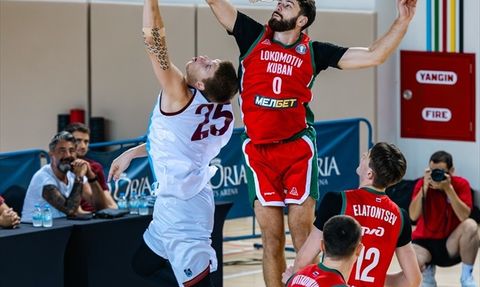 Lokomotiv Kuban, Gloria Pre-Season Games 2025'te Trabzonspor'u Yendi