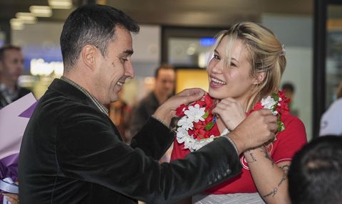 Milli Para Yüzücüler Türkiye'ye Dönerek Büyük Başarılarını Kutladı