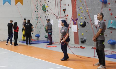 Nevşehir'de Para Tırmanış Türkiye Şampiyonası Başladı