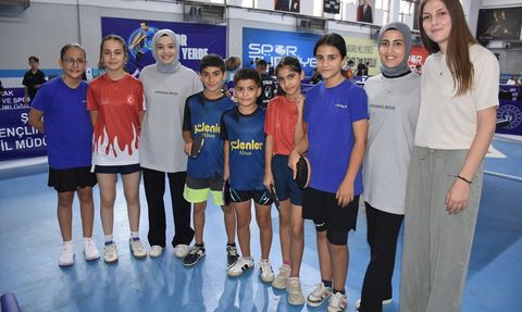 Şırnak'ta Masa Tenisi Küçükler Bölge Şampiyonası Başladı