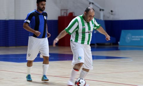Sivas'ta Görme Engelliler Futsal Turnuvası Düzenlendi