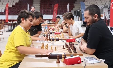 Türkiye Hızlı Satranç Şampiyonası Hatay'da Tamamlandı