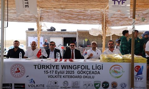 Türkiye Wingfoil Ligi'nin 3. Ayağı Gökçeada'da Gerçekleşti