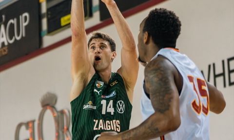 Zalgiris Kaunas, Galatasaray MCT Technic'i Hazırlık Maçında Yendi