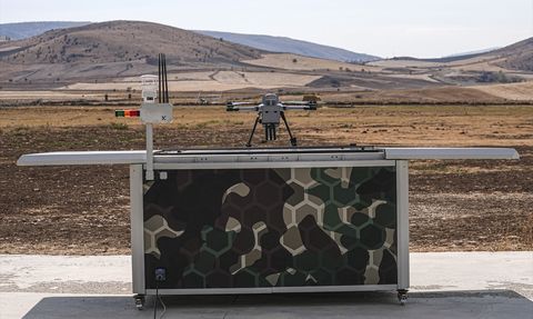 Akıllı Dron İstasyonu KORGAN-M Göreve Hazır