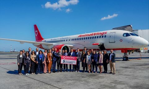 AnimaWings Hava Yolları İstanbul Uçuşlarına Başladı