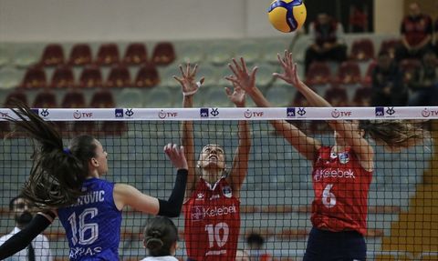 Bahçelievler Belediyespor, AXA Sigorta Kupa Voley'de Aydın'ı Geçti