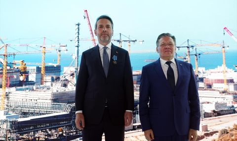 Bakan Bayraktar'a Rusya'dan Nükleer İşbirliği Nişanı