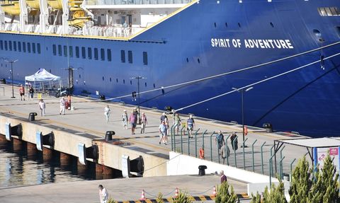 Bodrum'a Gelen Spirit of Adventure Kruvaziyeri İle Turizm Hareketliliği