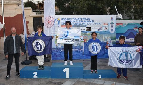 Bodrum'da 13. Uluslararası Optimist Yarışları Tamamlandı