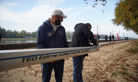 Büyükler Türkiye Kupası Kürek Yarışları Edirne'de Başladı