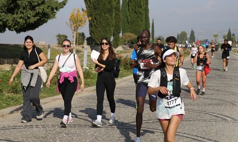 Denizli'de İlk Lykos Yarı Maratonu Coşkuyla Gerçekleşti