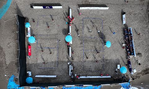 Mersin'de Dünya Bedensel Engelliler Plaj Oyunları Başladı