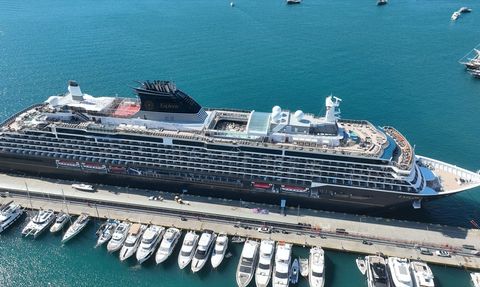 Explora I Kruvaziyeri Marmaris'e 695 Yolcu Getirdi