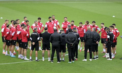 Gürcistan, Türkiye Maçına Hazırlıklarını Tamamladı