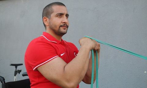 Kanseri Yenen Para Atletizmci Fatih Kamuz'un Hedefi Olimpiyat Şampiyonu Olmak