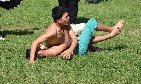 Malatya'da Geleneksel Güreş Şöleni Başladı