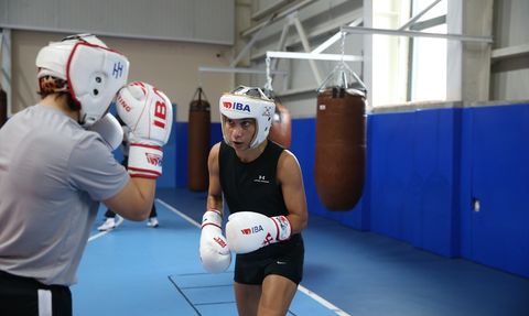 Milli Boksör Ayşen Taşkın, Hedef Altın Madalya ile Dönmek