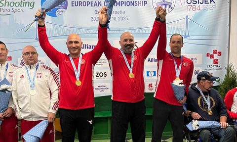 Milli Para Atıcılar Avrupa Şampiyonası'nda 7 Madalya Elde Etti
