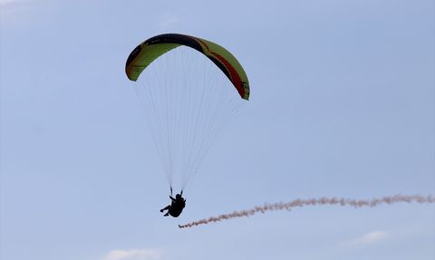 Muğla'da 25. Uluslararası Ölüdeniz Hava Oyunları Festivali Devam Ediyor