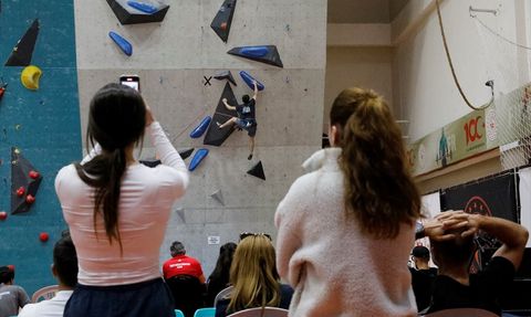 Samsun'da Spor Tırmanış Büyükler Türkiye Şampiyonası Tamamlandı