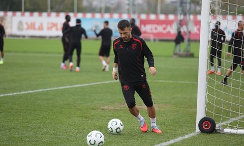 Samsunspor, Dinamo Kiev Maçına Hazırlıklarını Tamamladı