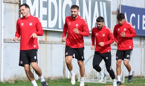Sivasspor, Kepezspor Maçına Hazırlanıyor