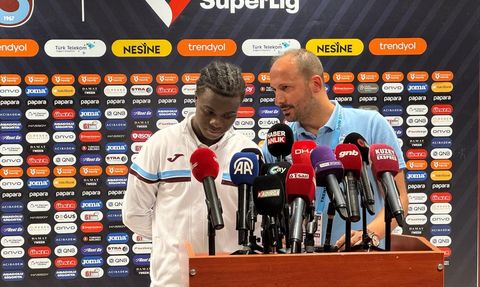 Trabzonspor'un Genç Yıldızı Oulai, Galibiyeti Değerlendirdi