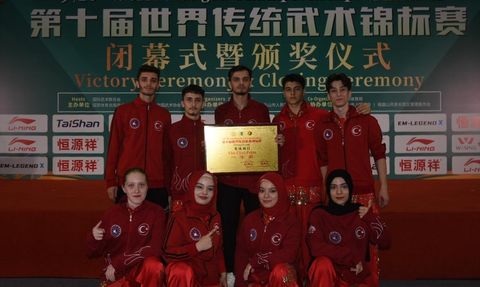 Türkiye Milli Kung Fu Takımı Dünya Şampiyonu Oldu