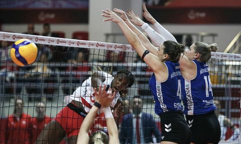 Vodafone Sultanlar Ligi'nde Nilüfer Belediyespor Eker'in Galibiyeti