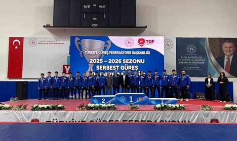 2025-2026 Serbest Güreş Yıldızlar Ligi Ankara'da Tamamlandı