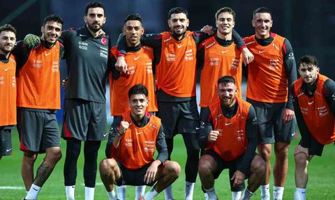 A Milli Futbol Takımı'ndan Bulgaristan Maçı Hazırlıkları