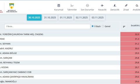 Adana'da Sıcaklık Rekorları: İklim Değişikliği Etkisi
