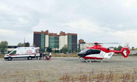 Ambulans Helikopterle Acil Müdahale: Kalp Pili İhtiyacı Olan Hasta Kurtarıldı