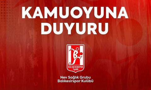 Balıkesirspor'da 7 Futbolcuya Bahis Cezası