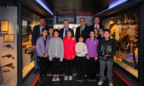 Bayburt’ta Çanakkale Ruhu Mobil Müze ile Canlandı