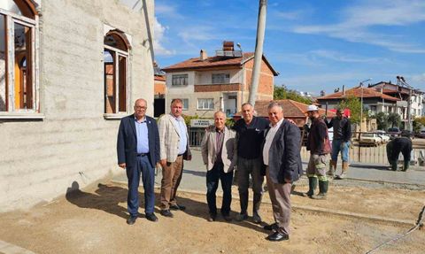 Beyağaç Çarşı Cami İnşaatı Tamamlanmak Üzere