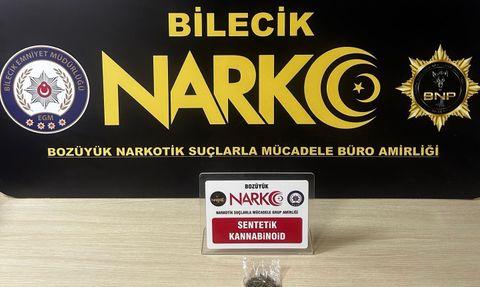 Bilecik'te Uyuşturucu Operasyonu: 1 Gözaltı