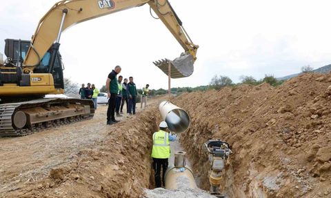 Bozdoğan Ovası Sulama Projesi Tamamlanmak Üzere