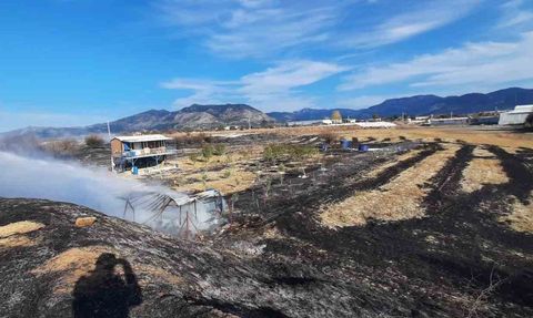 Bucak'ta Arazi Yangını Kontrol Altına Alındı