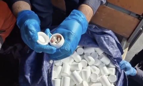 Çorum Jandarmasından Uyuşturucu Operasyonu: 736 Bin 217 Hap Ele Geçirildi