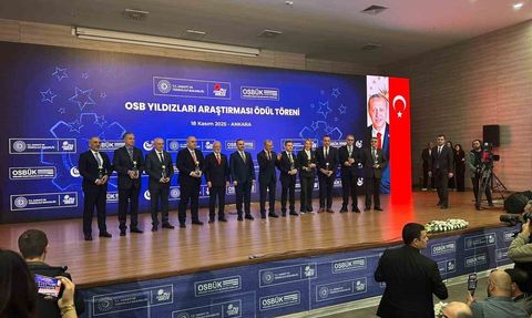 Denizli OSB, Ödül Töreninde Başarı Elde Etti
