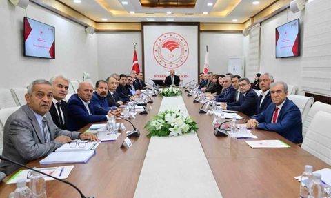 Diyarbakır'da Tarımsal Kuraklıkla Mücadele Toplantısı Yapıldı