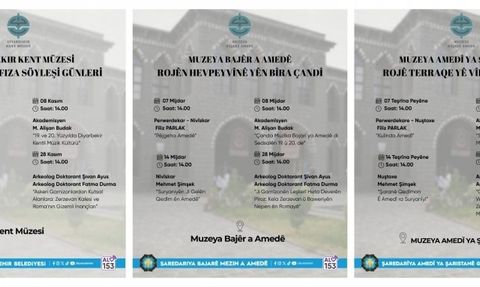 Diyarbakır Kent Müzesinde Kültürel Hafıza Söyleşileri Başlıyor