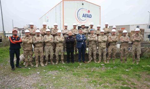 Düzce'de Jandarma Komandolarının Eğitim Ziyareti