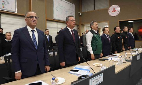 Elazığ'da Afet Risk Azaltma Planı (İRAP) Toplantısı Gerçekleştirildi